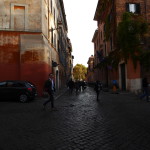 end of day warmth on walls